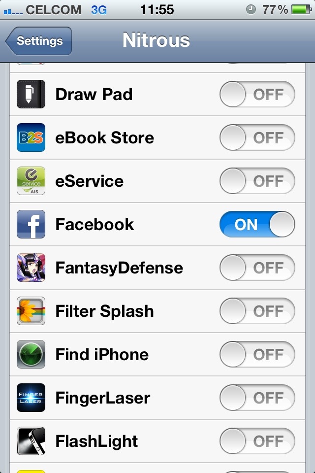 Nitrous Cydia App iOS 7